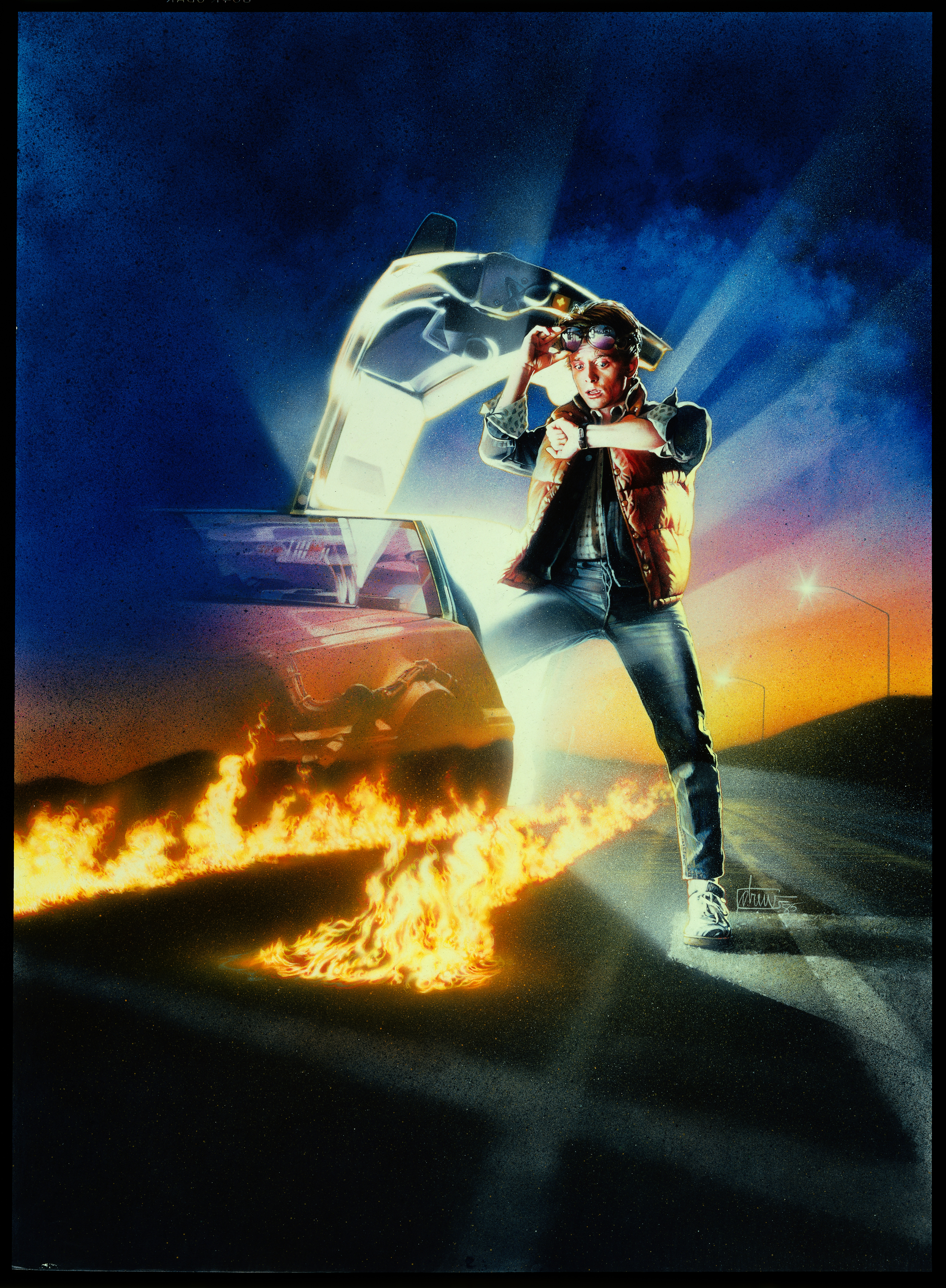 Back to the Future film with orchestra