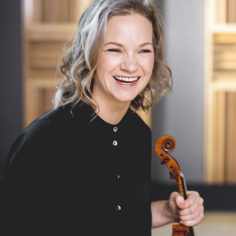 Poster for Hilary Hahn Trio