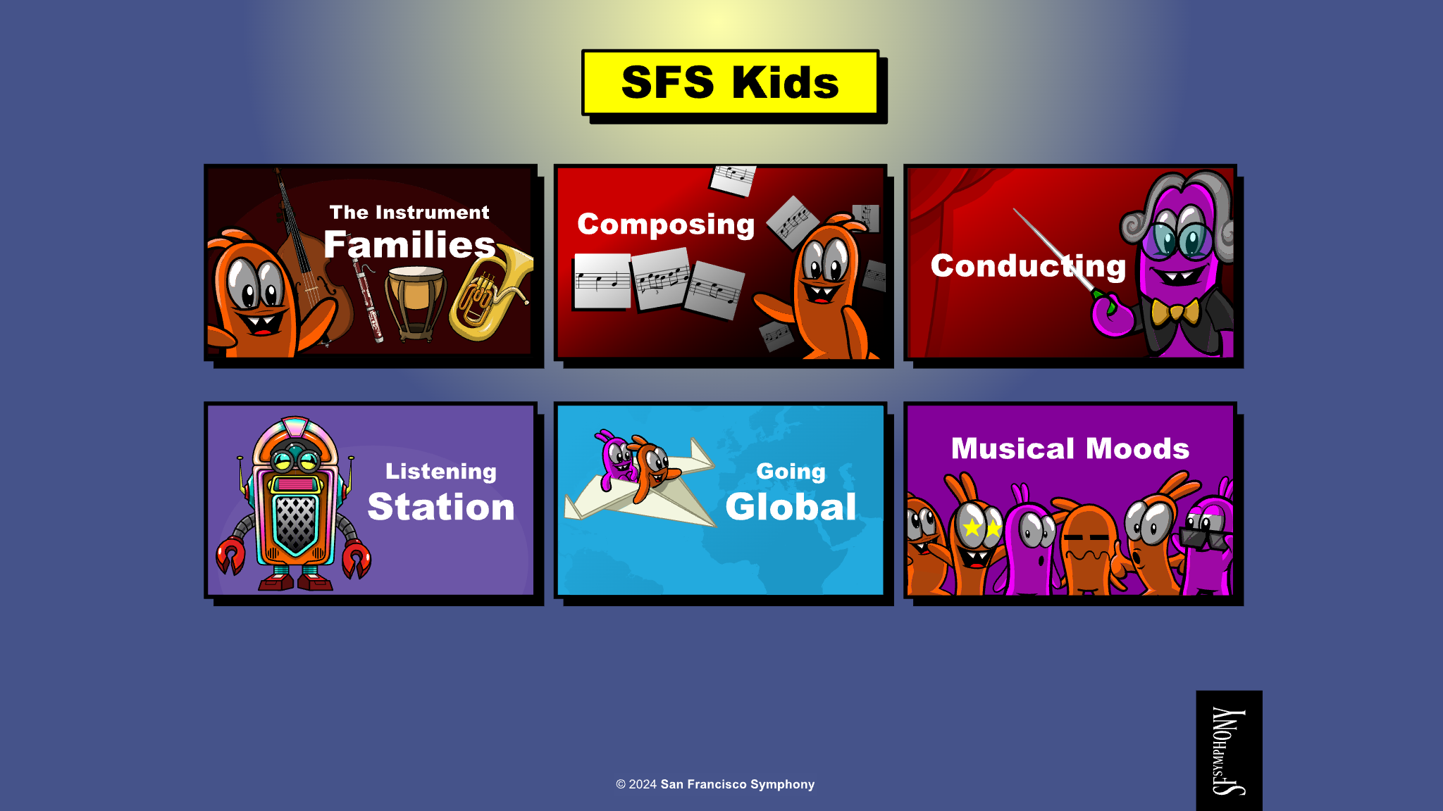 San Francisco Symphony - SFSKids new website