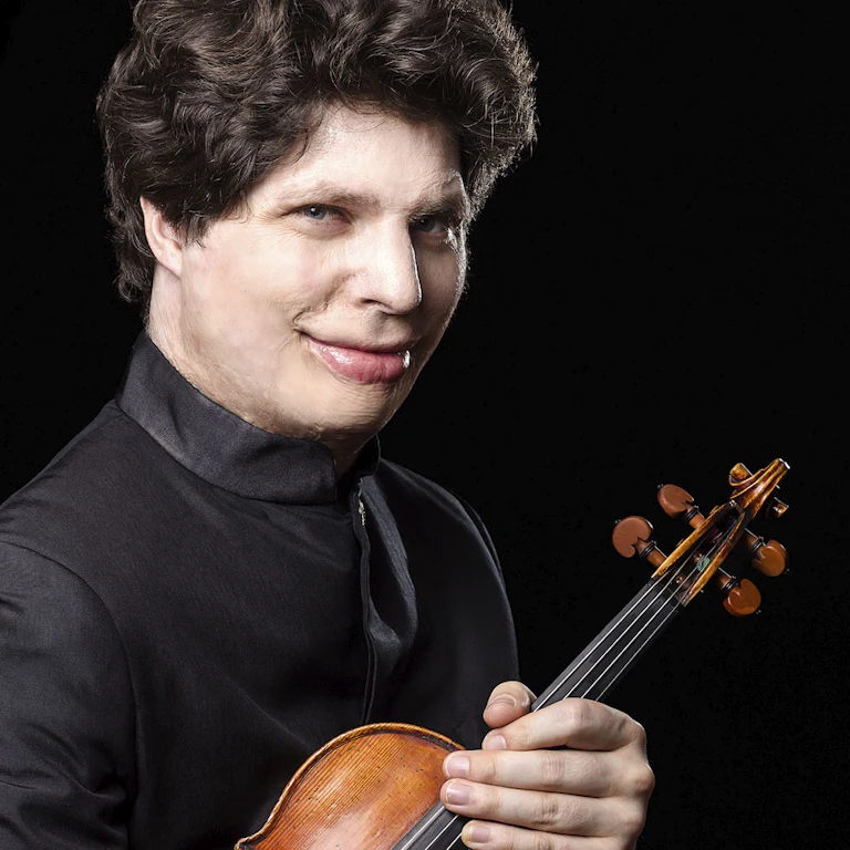 Poster for Augustin Hadelich Plays Brahms