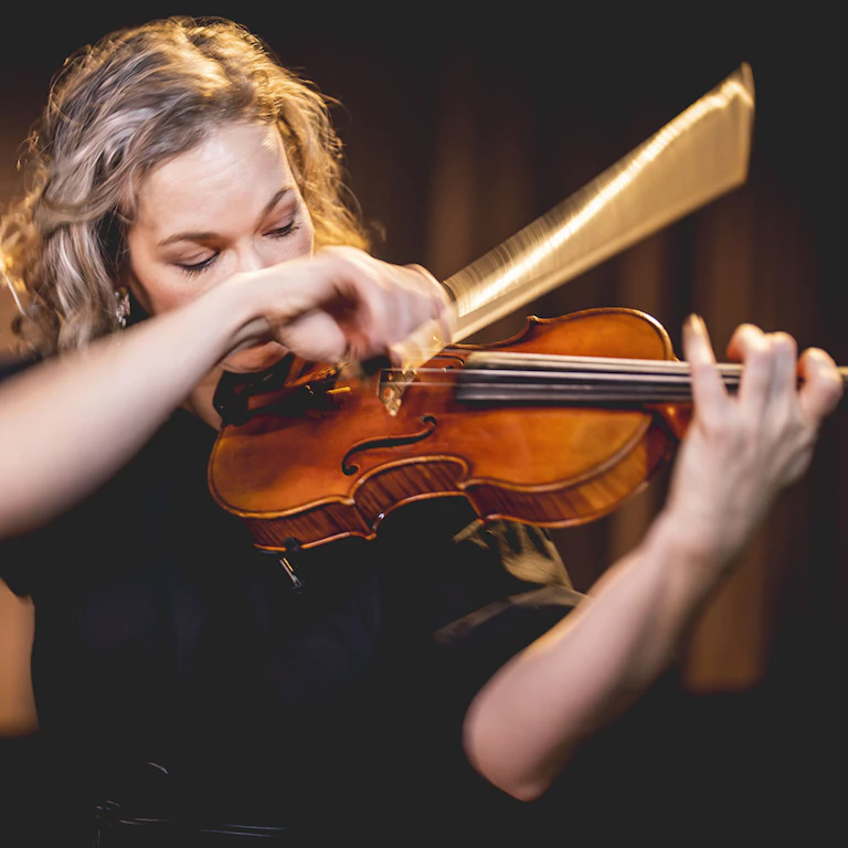 Poster for Opening Gala with Hilary Hahn