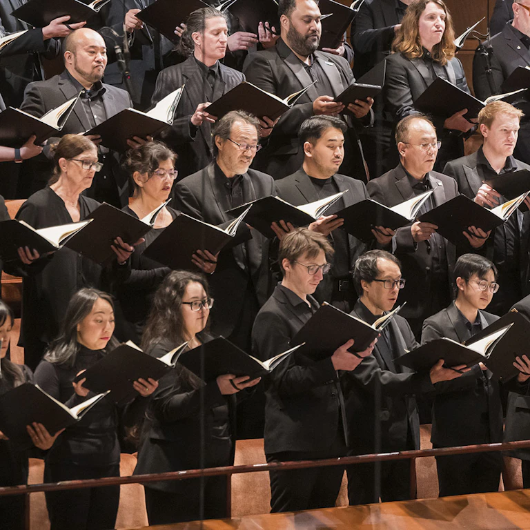 Poster for Bloch Sacred Service with the SF Symphony and Chorus