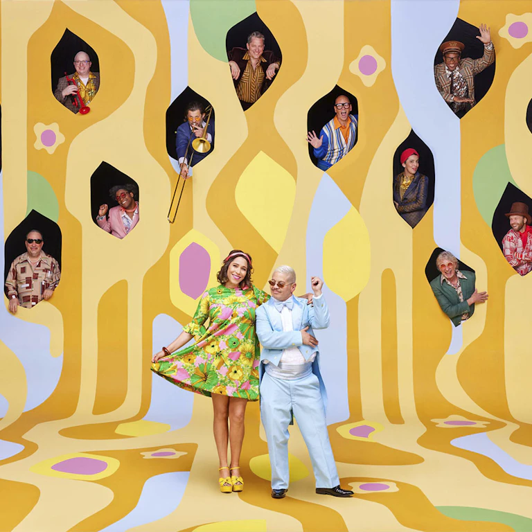 Poster for Pink Martini with the SF Symphony